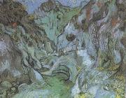 Vincent Van Gogh Les Peiroulets Ravine (nn04) USA oil painting reproduction